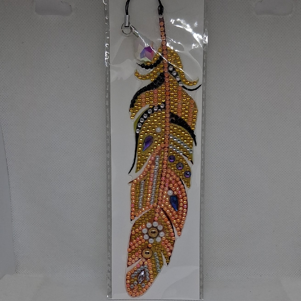 Handmade Rhinestone Bookmark